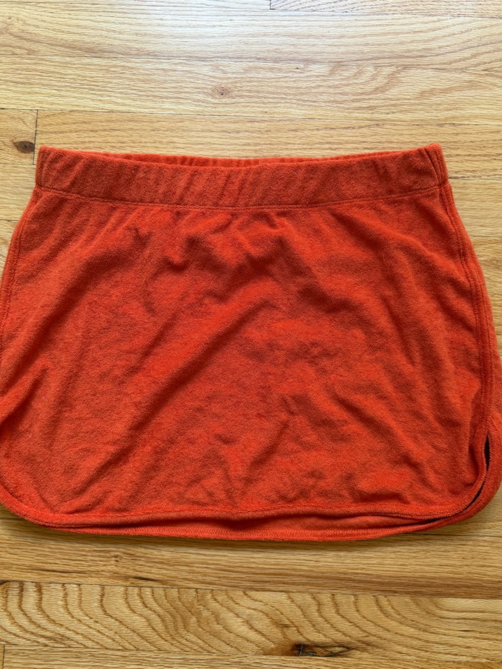 Orange PacSun Orange Toweling Lounge Athleisure Skirt